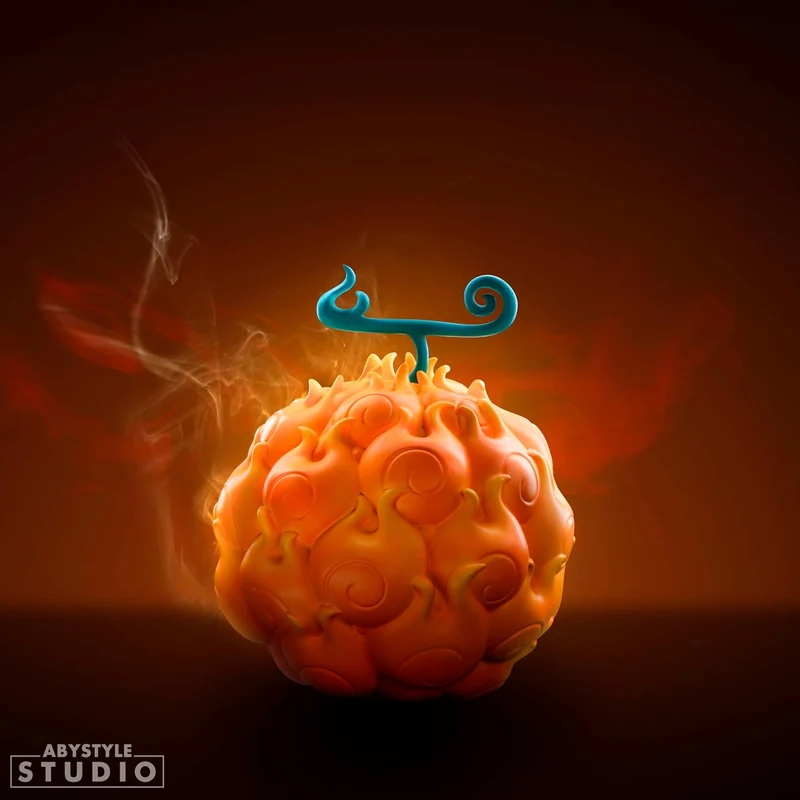 One Piece Flame-Flame Fruit figure