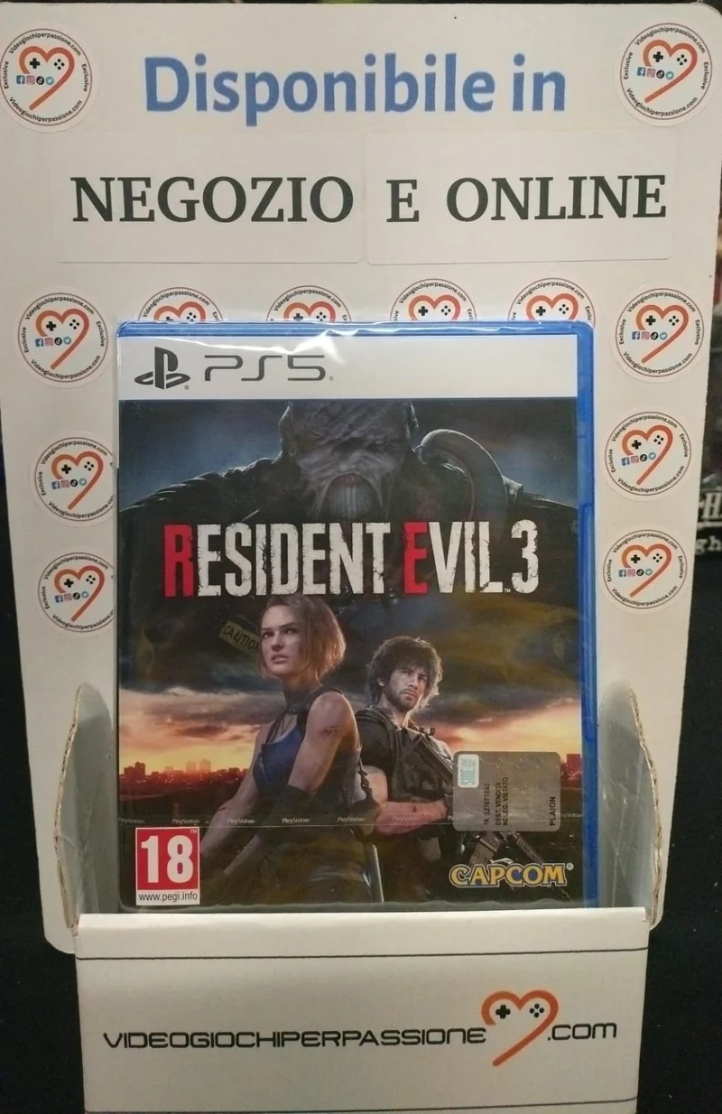 Resident Evil 3 Remake Playstation 5 Edizione Italiana/Spagnola