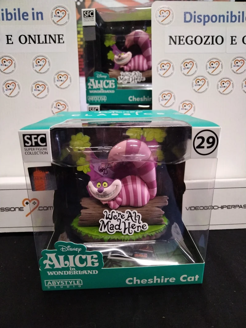 Disney Alice nel Paese delle Meraviglie Stregatto -Cheshire Cat- Figure