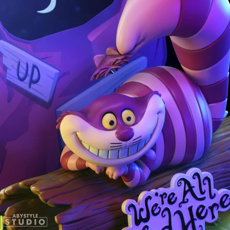 Disney Alice nel Paese delle Meraviglie Stregatto -Cheshire Cat- Figure