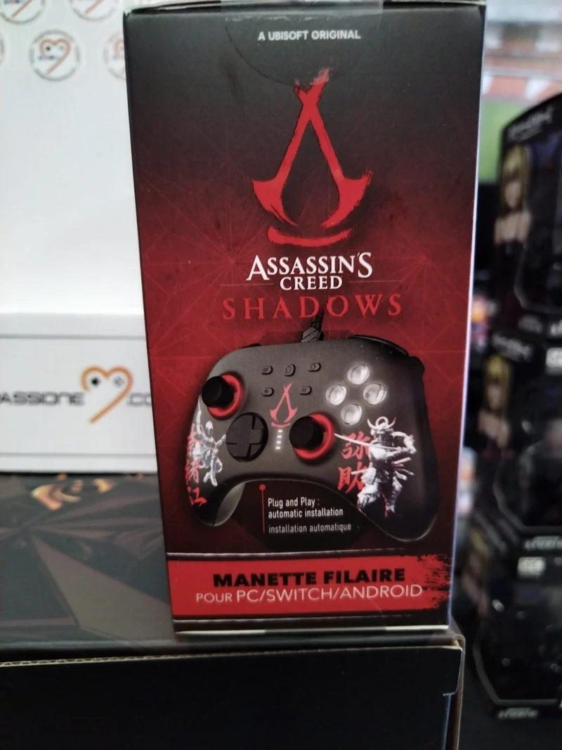 Assassin's Creed Shadows- Controller cablato PC -SWITCH-Android