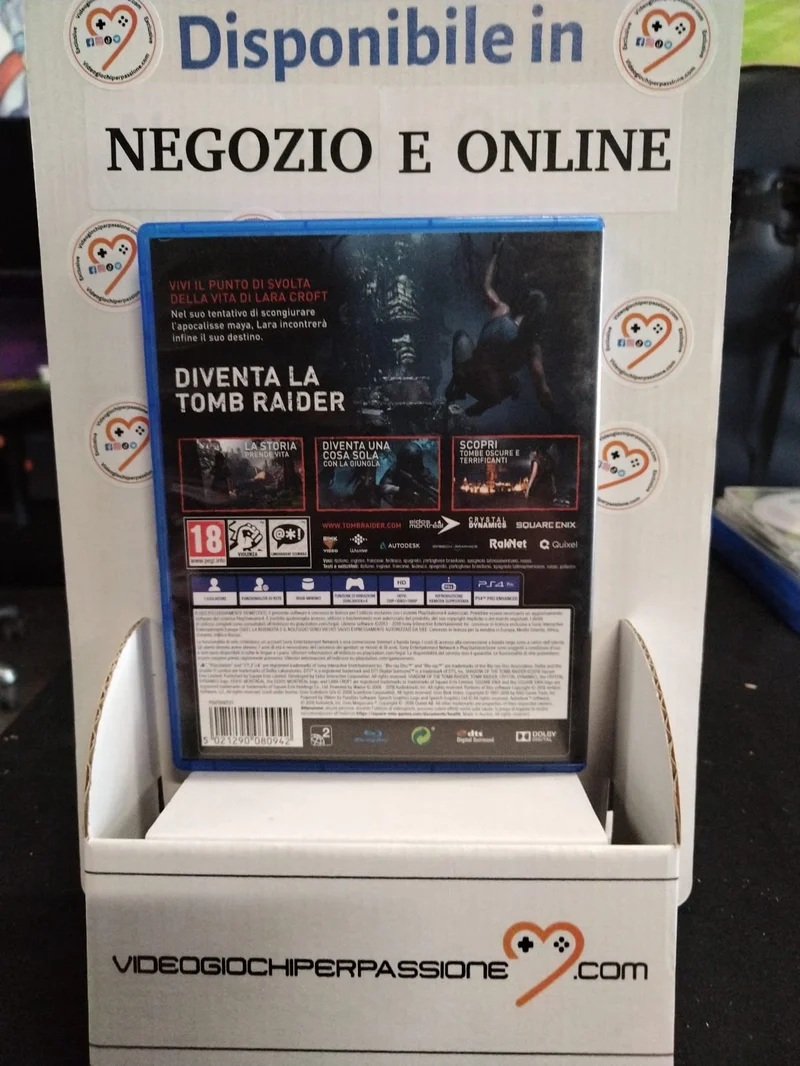 Shadow of the Tomb Raider PS4 (usato garantito)(ver. italiana)