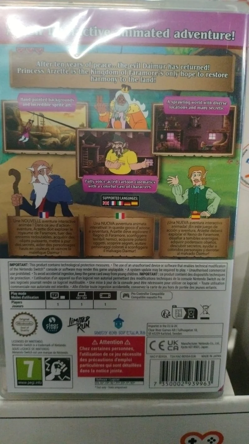 Arzette: The Jewel of Faramore Nintendo Switch Edizione Europea