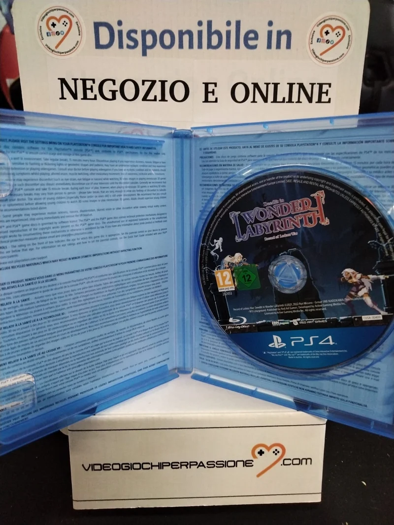 Record of Lodoss War: Deedlit in Wonder Labyrinth Playstation 4 (usato)(ver. europea)