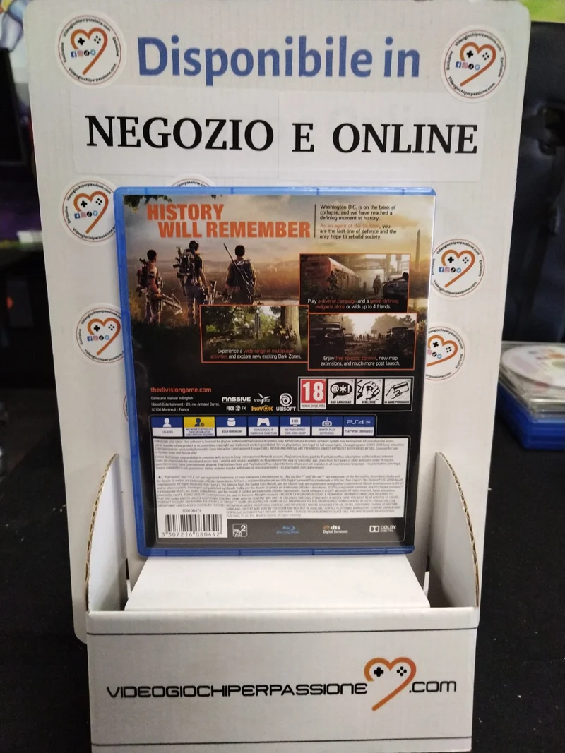 Tom Clancy's The Division 2 PlayStation 4 (usato garantito)(ver. inglese)