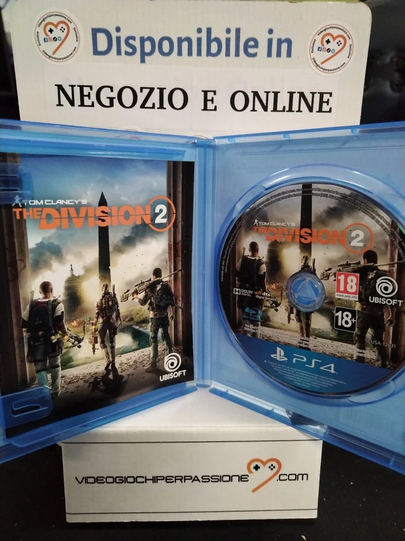 Tom Clancy's The Division 2 PlayStation 4 (usato garantito)(ver. inglese)