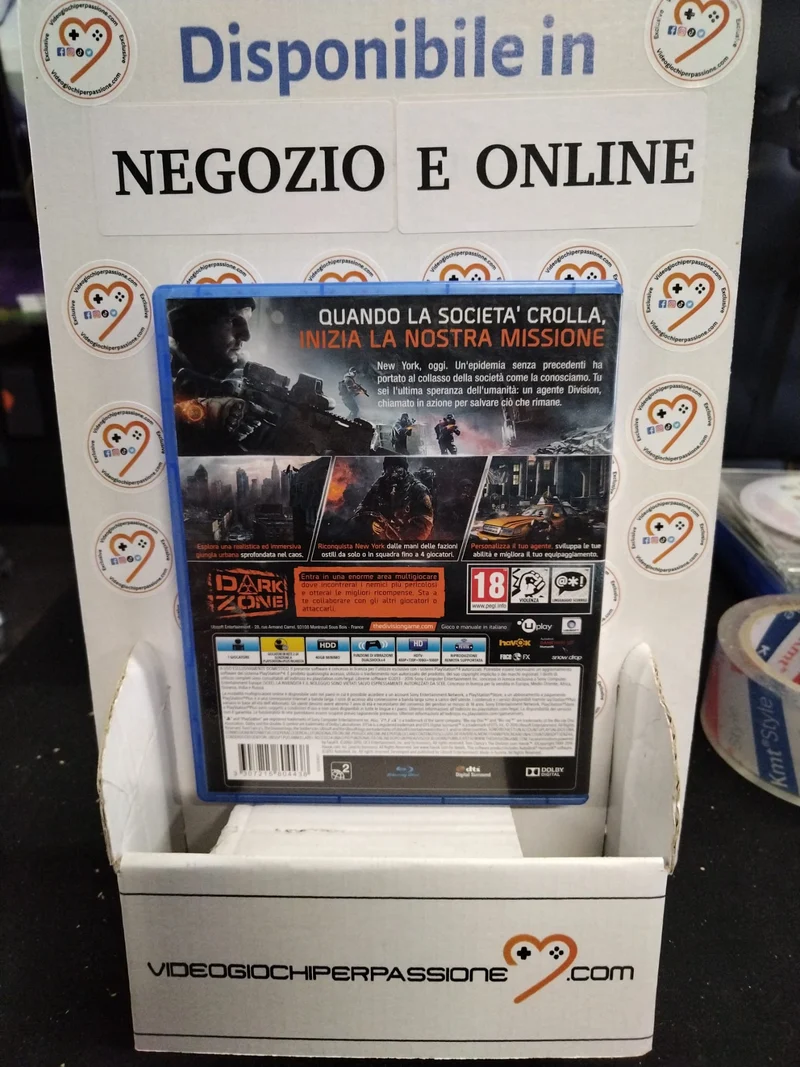 Tom Clancy's The Division PlayStation 4 (usato garantito)(versione italiana)