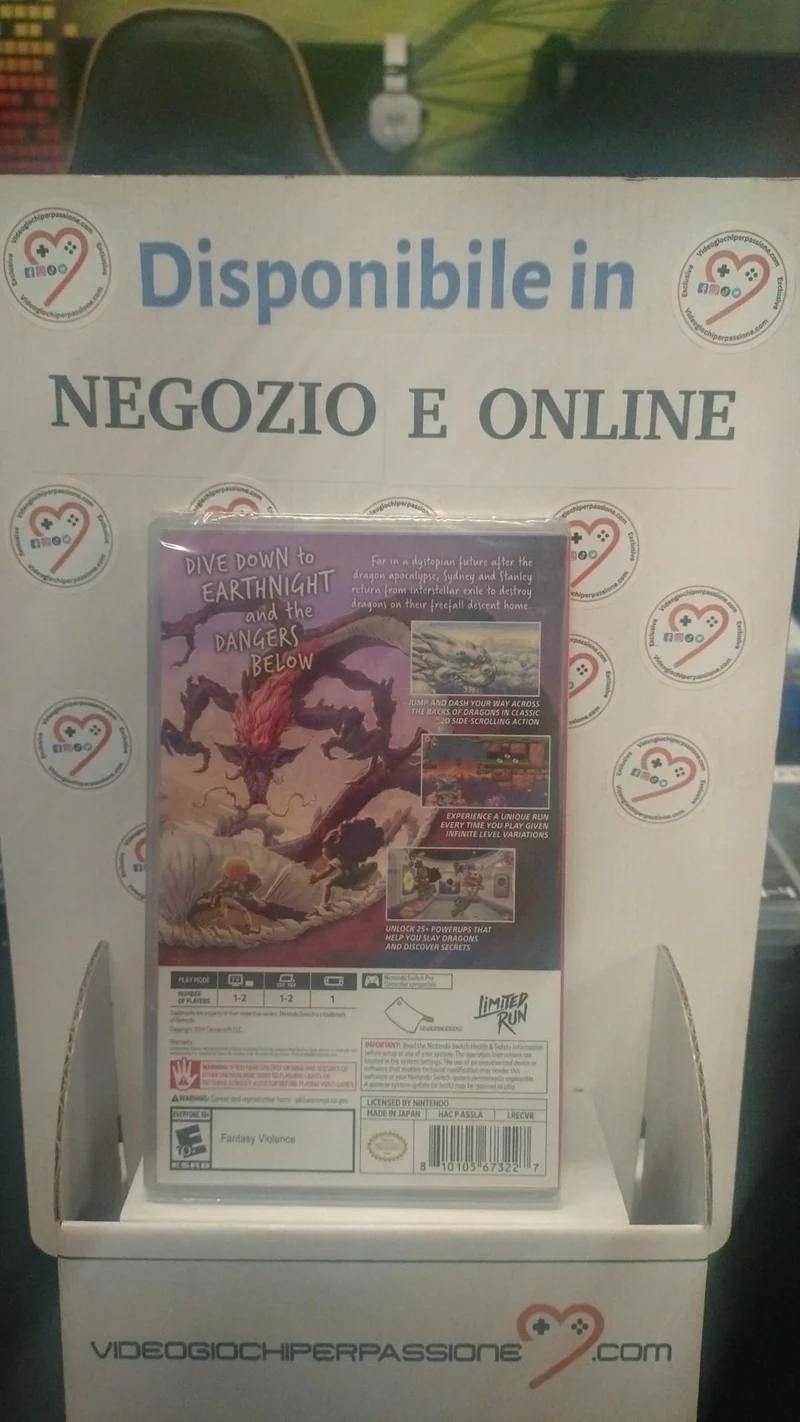 EarthNight Nintendo Switch Edizione Americana - Limited Run