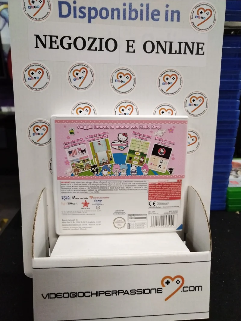 In giro per il mondo con Hello kitty e i suoi Amici - Nintendo 3DS(usato garantito)(ver. italiana)