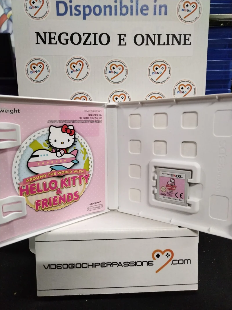 In giro per il mondo con Hello kitty e i suoi Amici - Nintendo 3DS(usato garantito)(ver. italiana)
