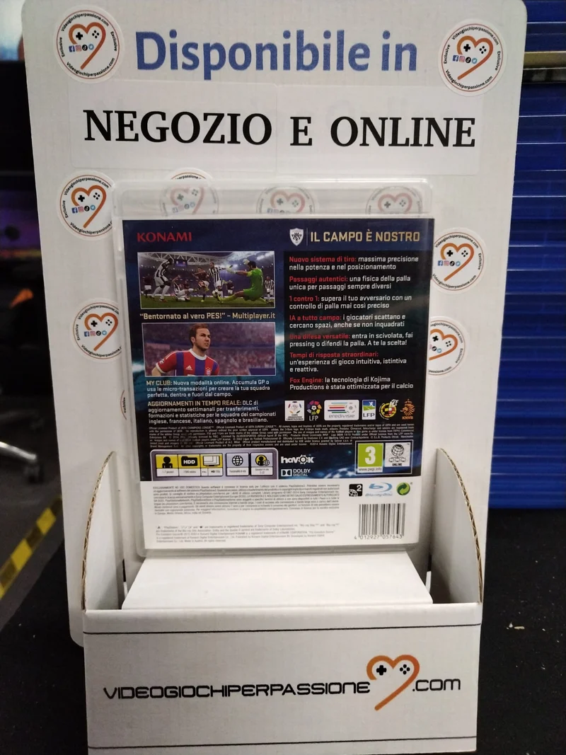 pes 2015 playstation 3 (usato garantito)(ver. italiana)