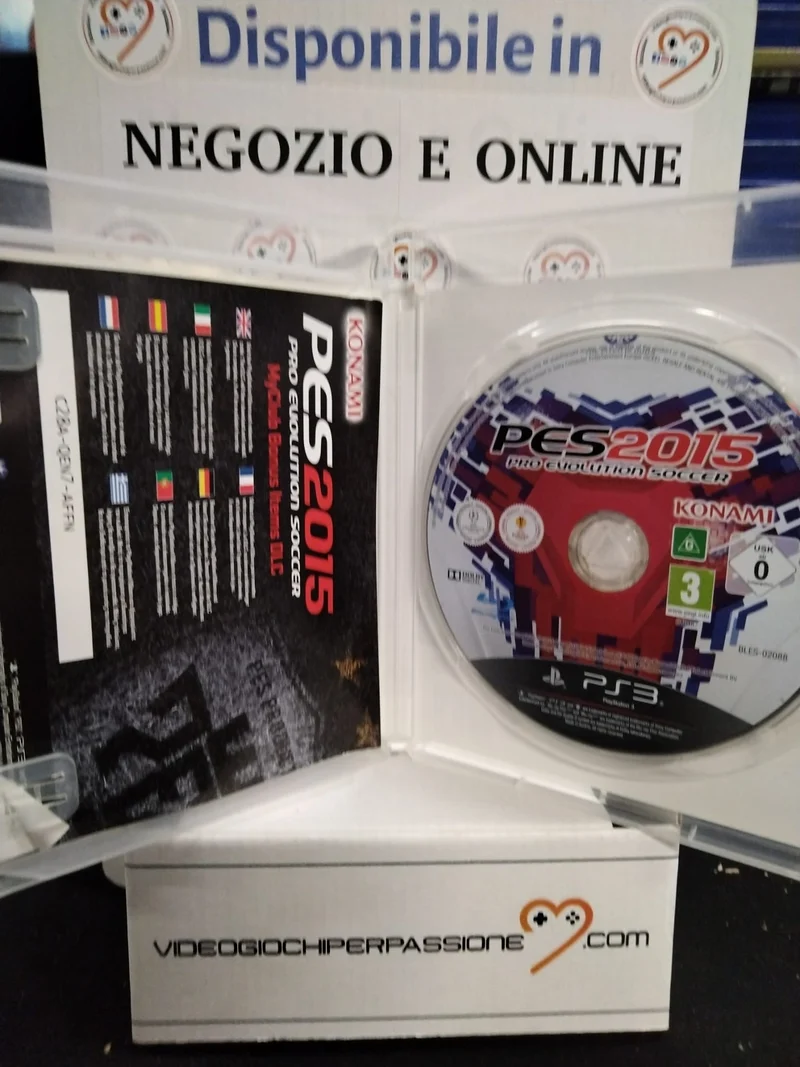 pes 2015 playstation 3 (usato garantito)(ver. italiana)