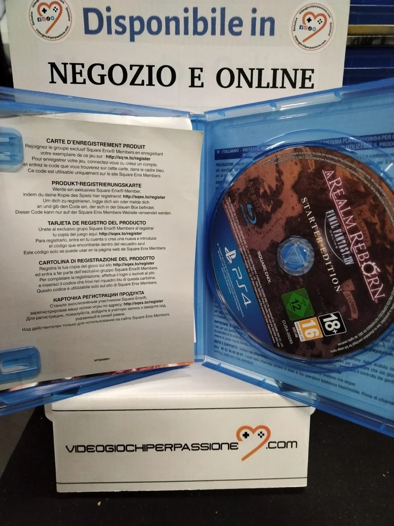 Final Fantasy XIV Online Starter Edition PS4 (usato garantito)(ver. ita. spa.)