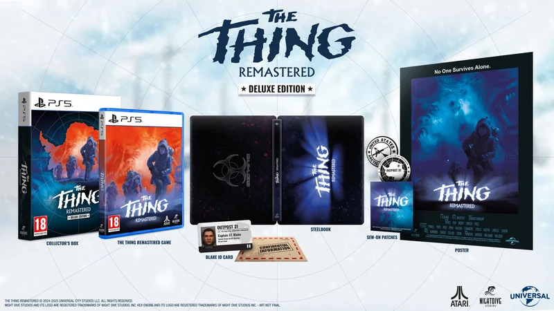 The Thing: Remastered Deluxe Edition Playstation 5 Edizione Europea