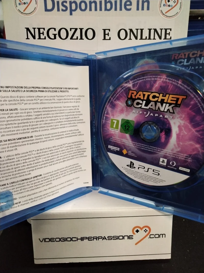 RATCHET & CLANK: Rift Apart Playstation 5 Edizione Italiana (usato garantito)