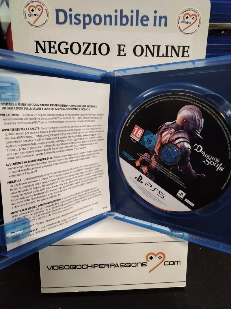 Demon's Souls Remake Palystation 5 Versione Italiana (usato garantito)