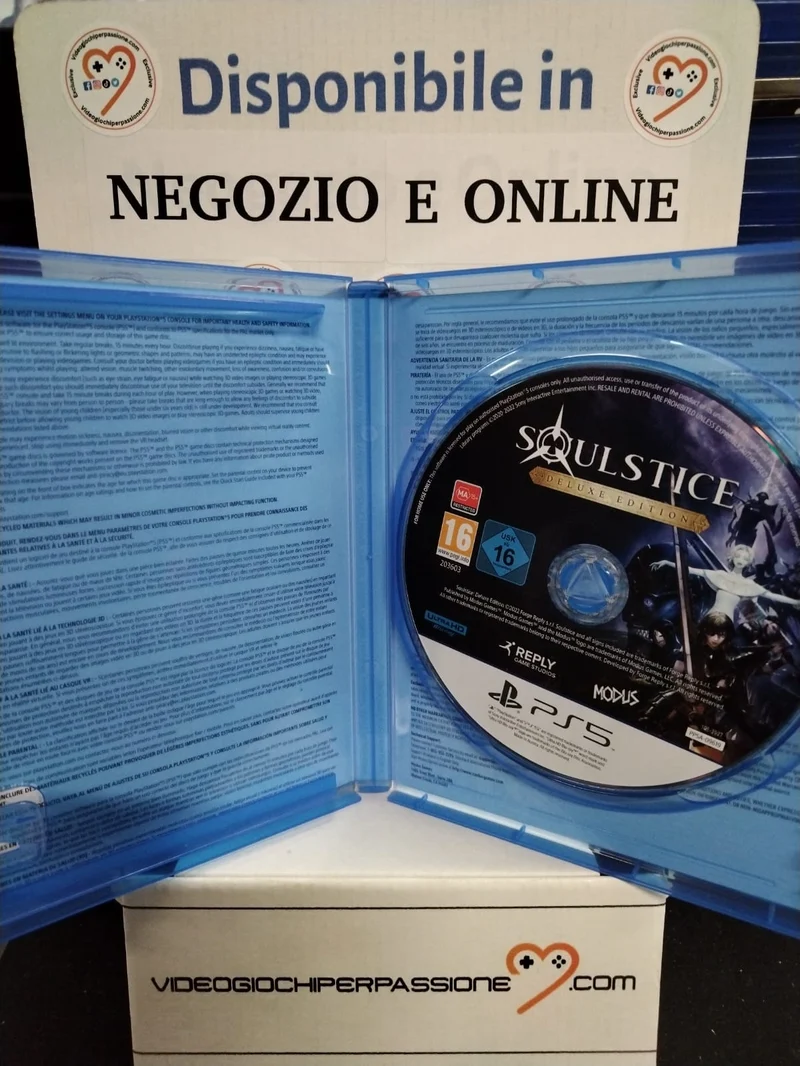 Soulstice Deluxe Edition Playstation 5 Edizione Europea (usato garantito)
