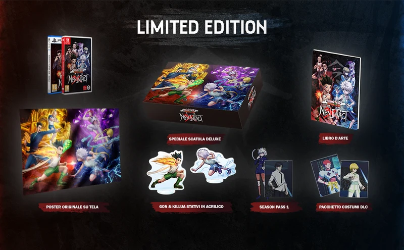 Hunter x Hunter Nen x Impact Playstation 5 Deluxe Edition Edizione Europea