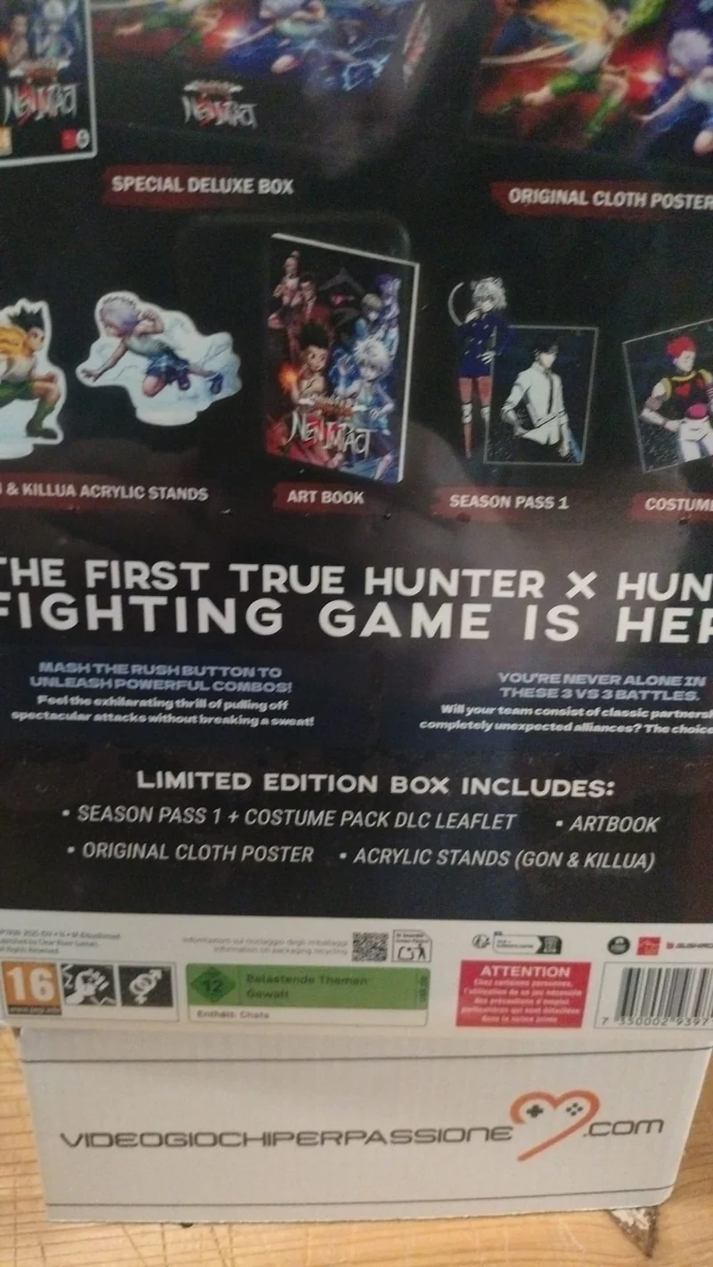 Hunter x Hunter Nen x Impact Playstation 5 Deluxe Edition Edizione Europea