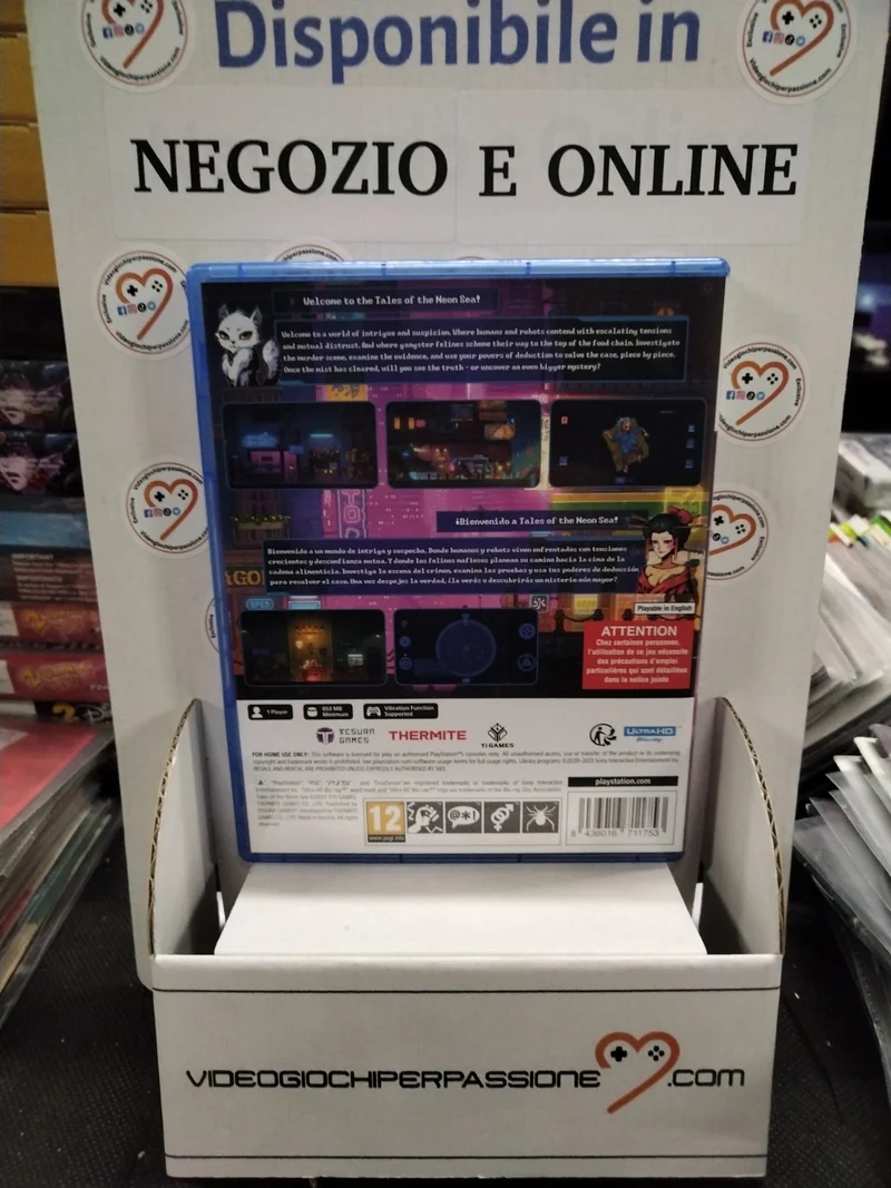 Tales Of the Neon Sea Playstation 5 Edizione Europea (usato garantito)