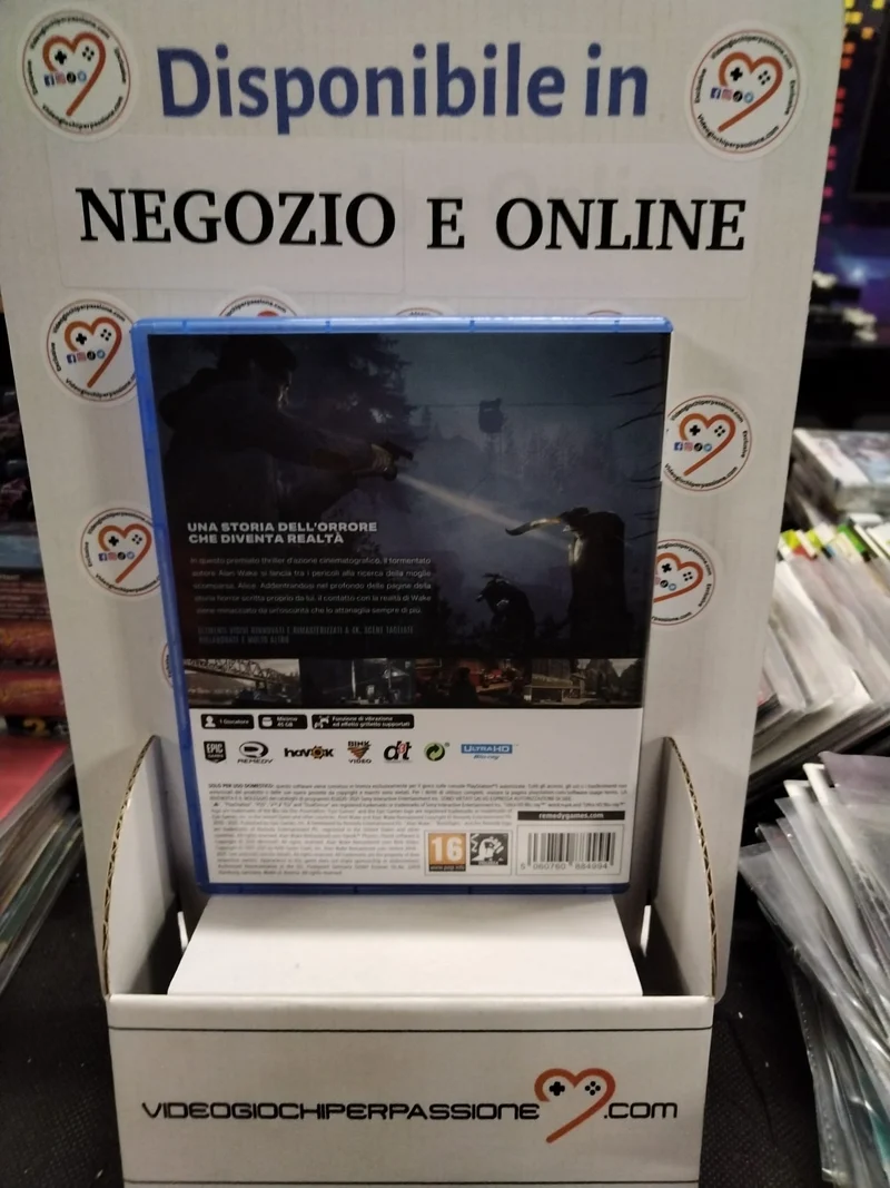 ALAN WAKE REMASTERED PS5 (usato garantito)(ver. italiana)
