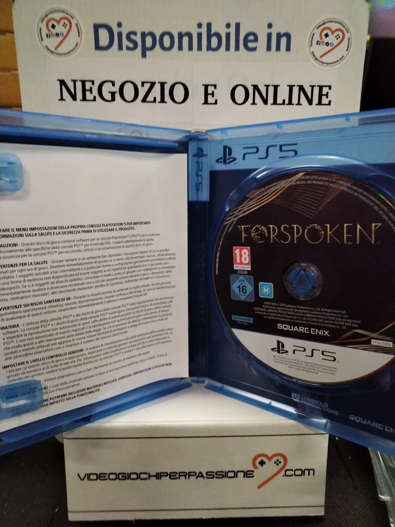 Forspoken Playstation 5 (usato garantito)(ver. italiana)
