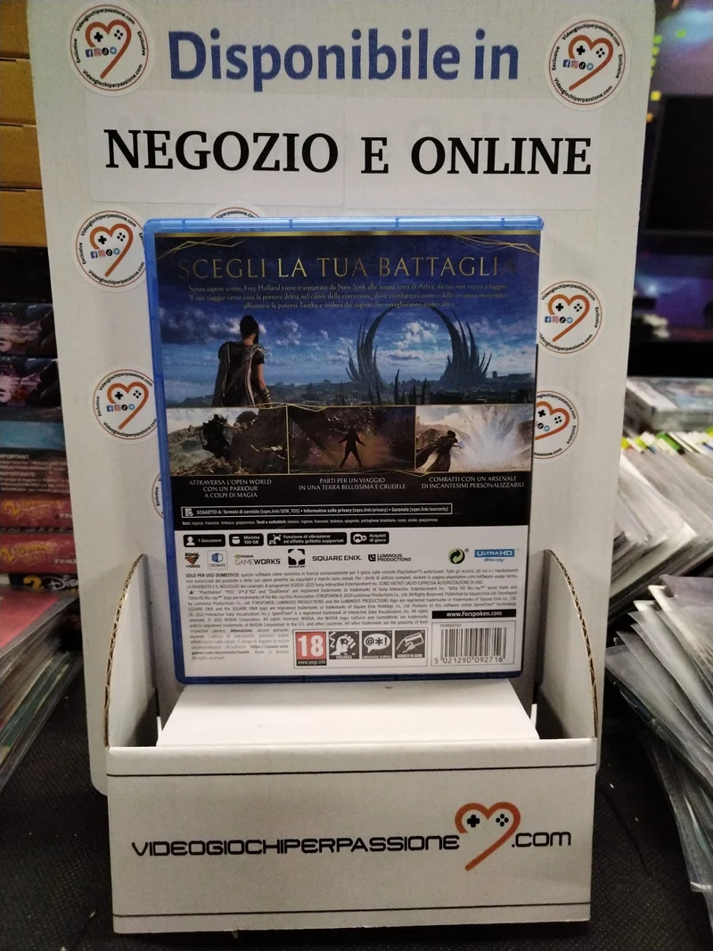 Forspoken Playstation 5 (usato garantito)(ver. italiana)