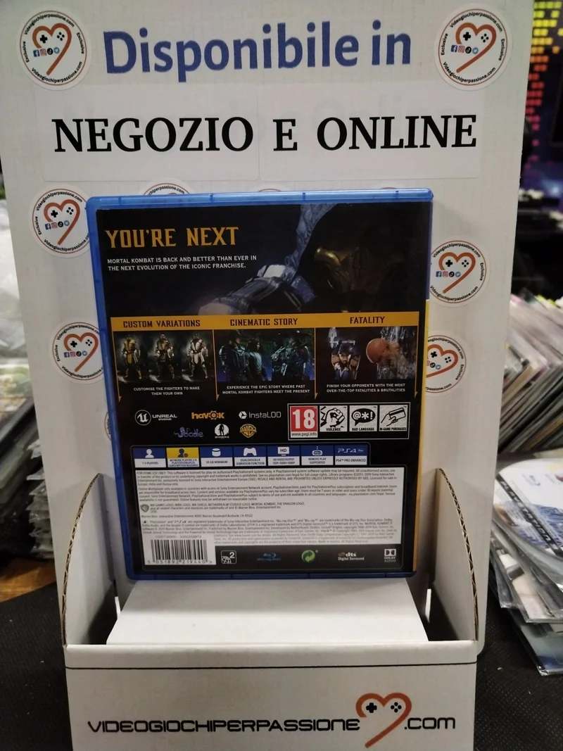 MORTAL KOMBAT 11 PLAYSTATION 4(usato garantito)