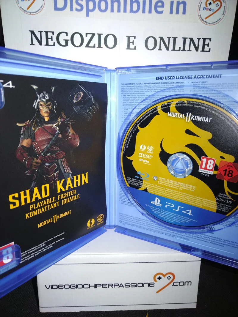 MORTAL KOMBAT 11 PLAYSTATION 4(usato garantito)