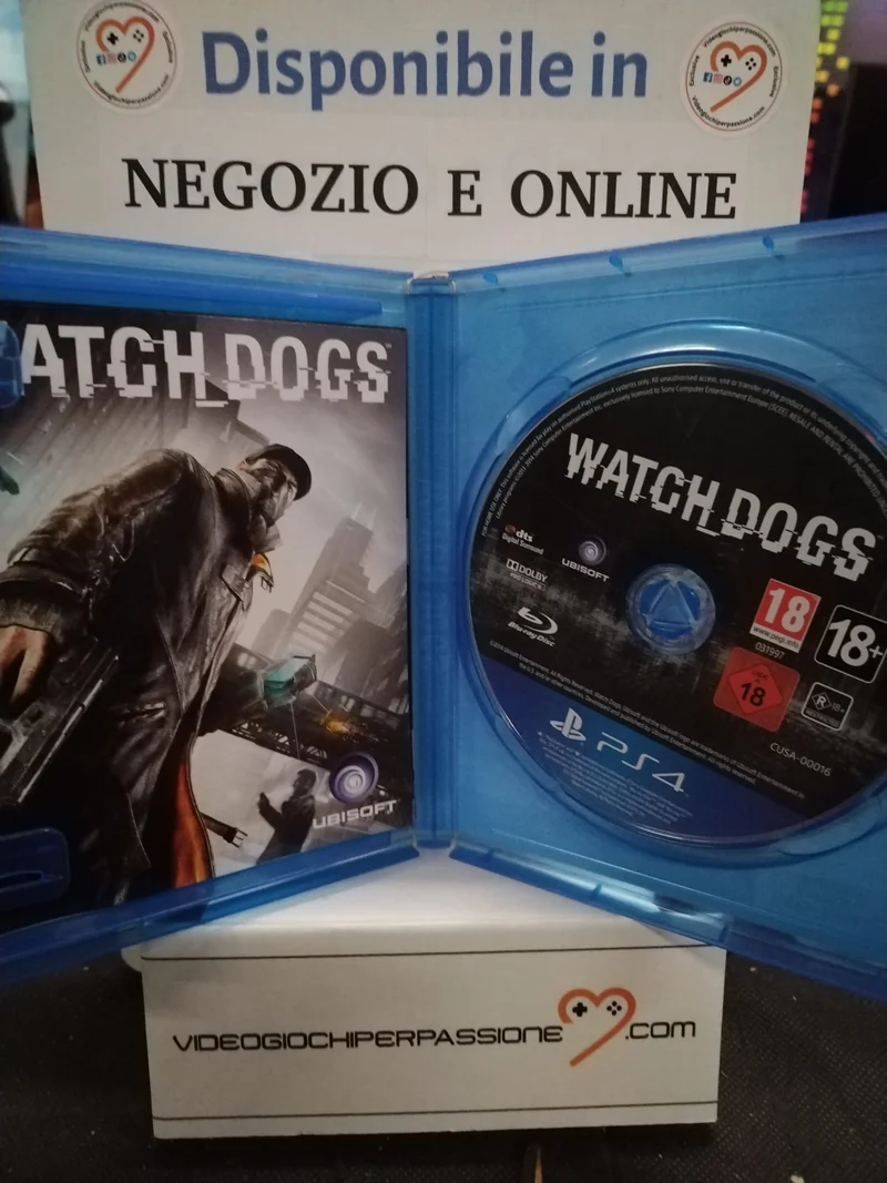 Watch Dogs PS4 (usato garantito)(ver. spagnola)