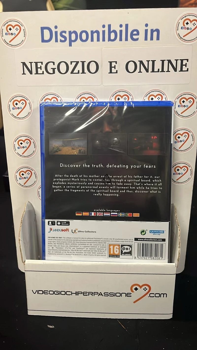 Evil Inside Playstation 5 edizione europea