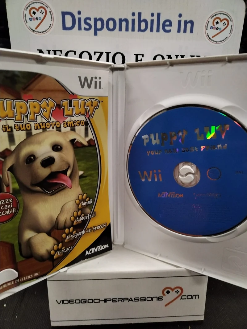 Puppy Luv: il tuo nuovo amico - Nintendo Wii (usato garantito)(ver. italiana)