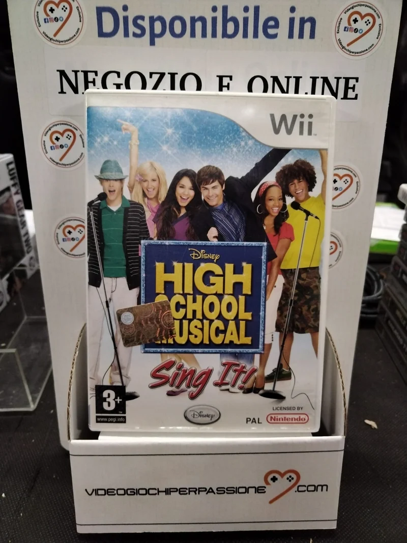 High School Musical Sing It! -Nintendo WII (usato garantito)(ver. italiana)