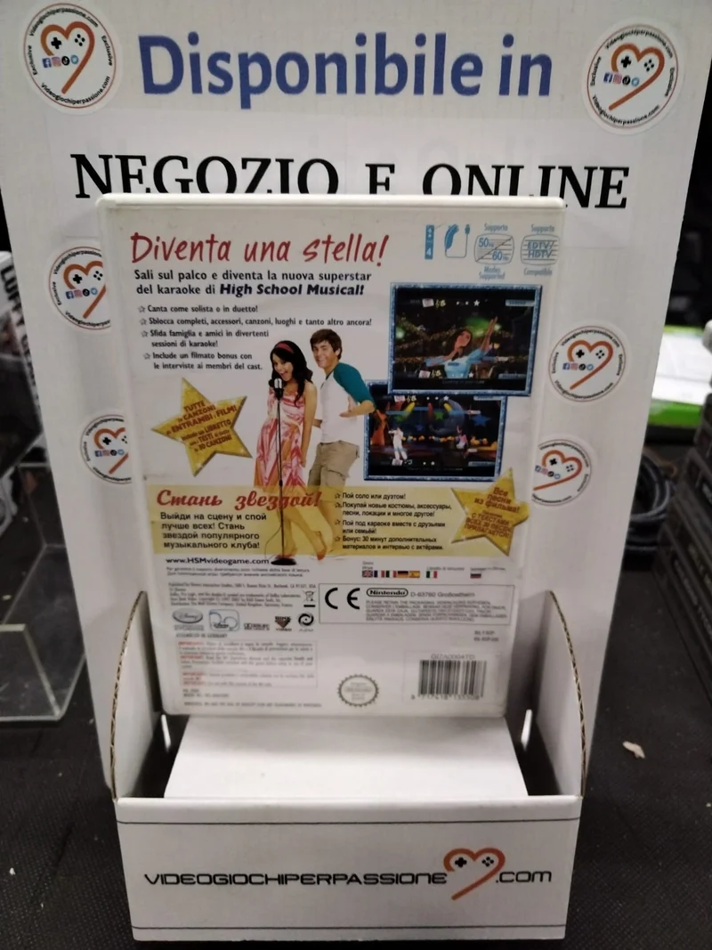 High School Musical Sing It! -Nintendo WII (usato garantito)(ver. italiana)