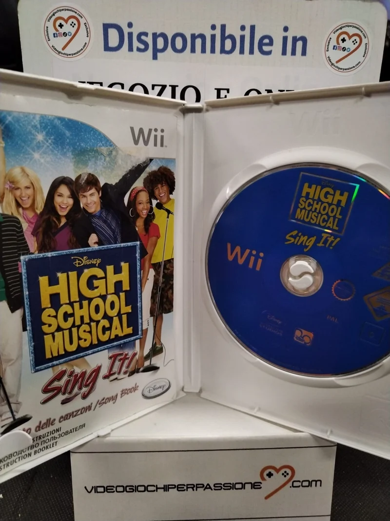 High School Musical Sing It! -Nintendo WII (usato garantito)(ver. italiana)