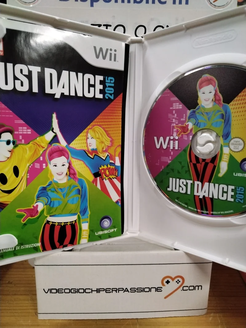 JUST DANCE 2015 NINTENDO WII (versione italiana)(usato garantito)