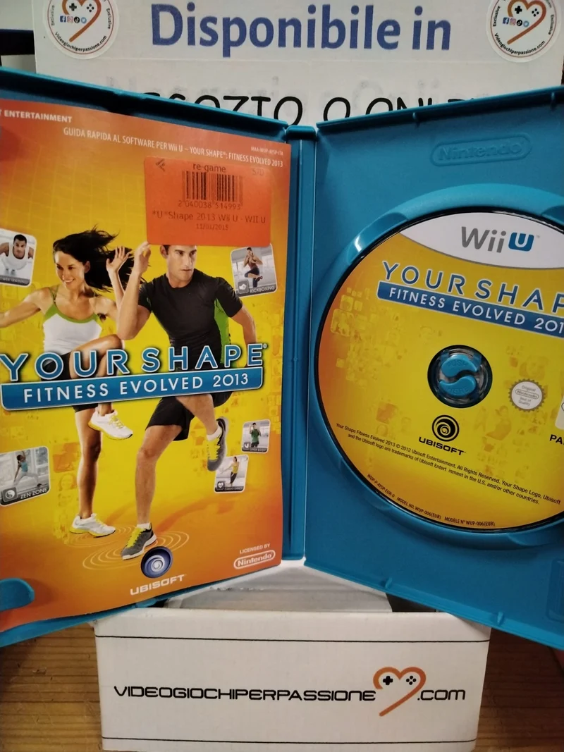 Your Shape: Fitness Evolved 2013 -NINTENDO WiiU (usato)(ver. italiana)