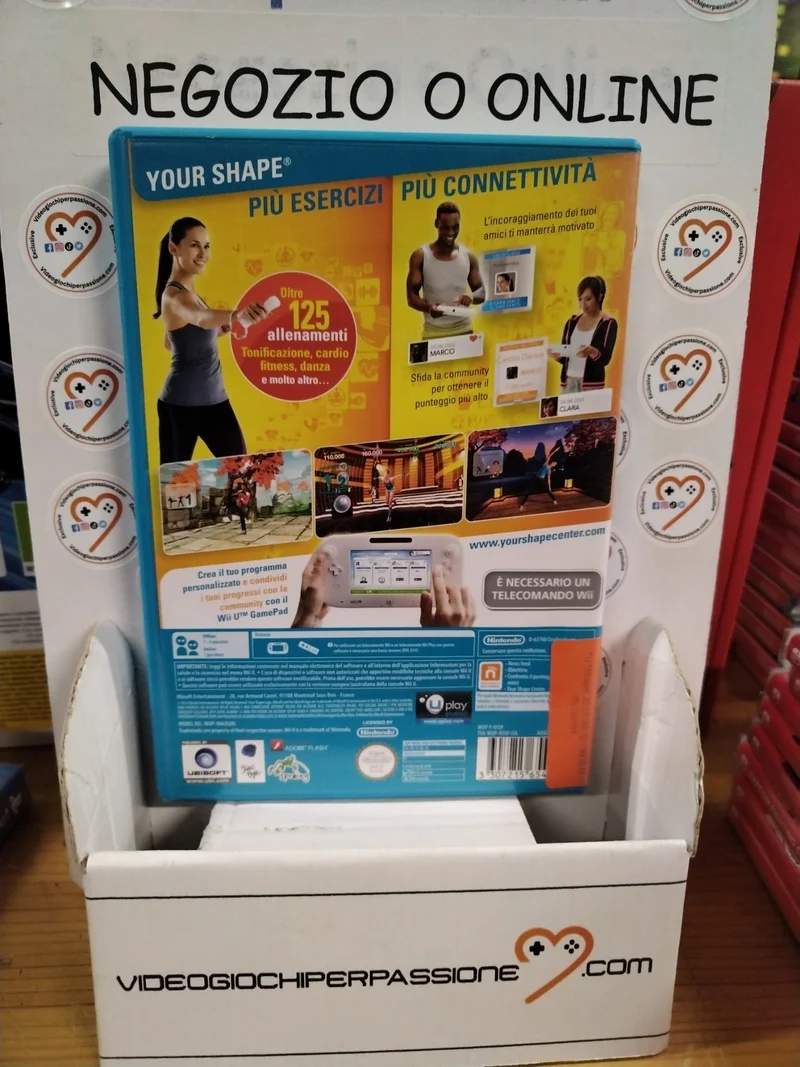 Your Shape: Fitness Evolved 2013 -NINTENDO WiiU (usato)(ver. italiana)