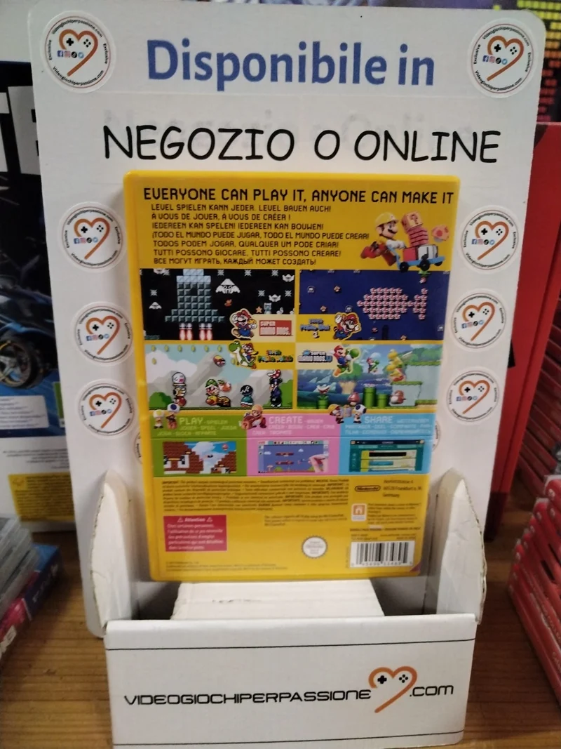 SUPER MARIO MAKER NINTENDO WIIU (usato garantito)