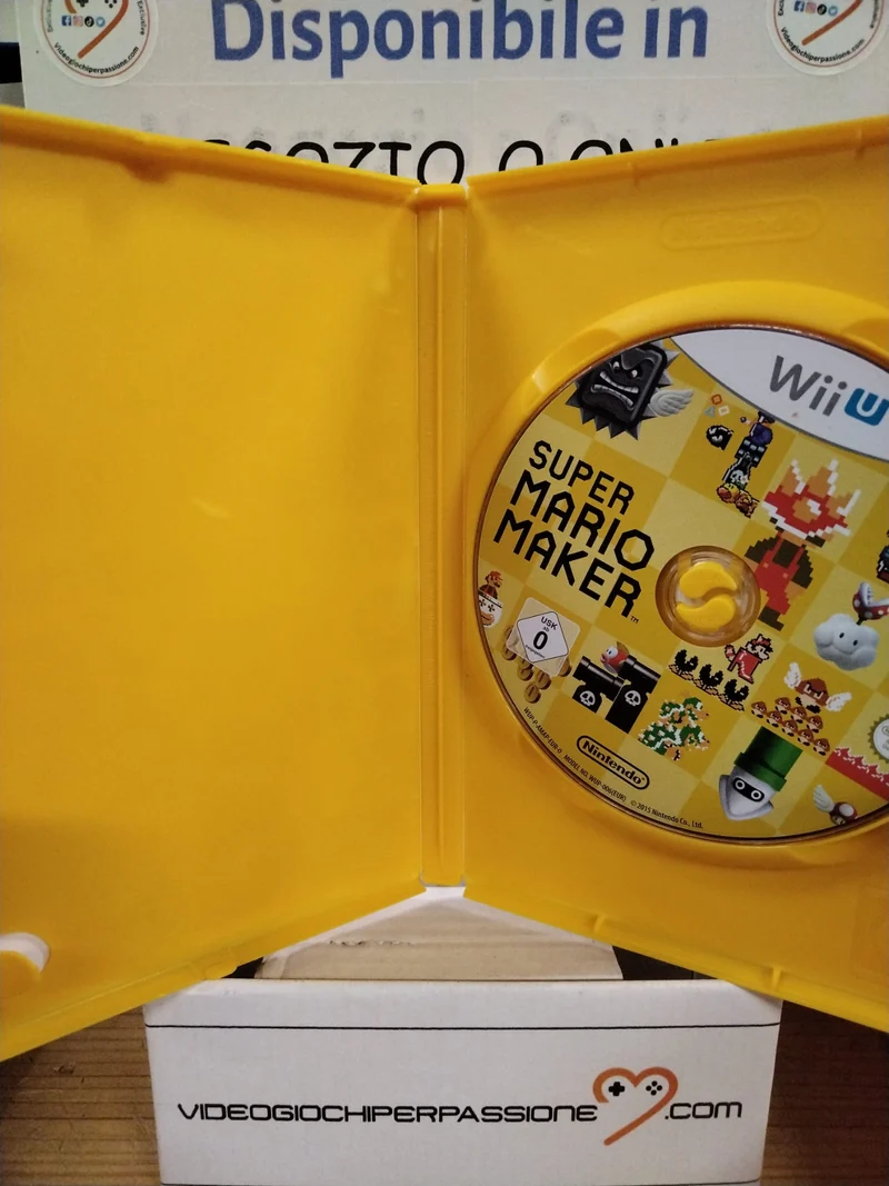 SUPER MARIO MAKER NINTENDO WIIU (usato garantito)