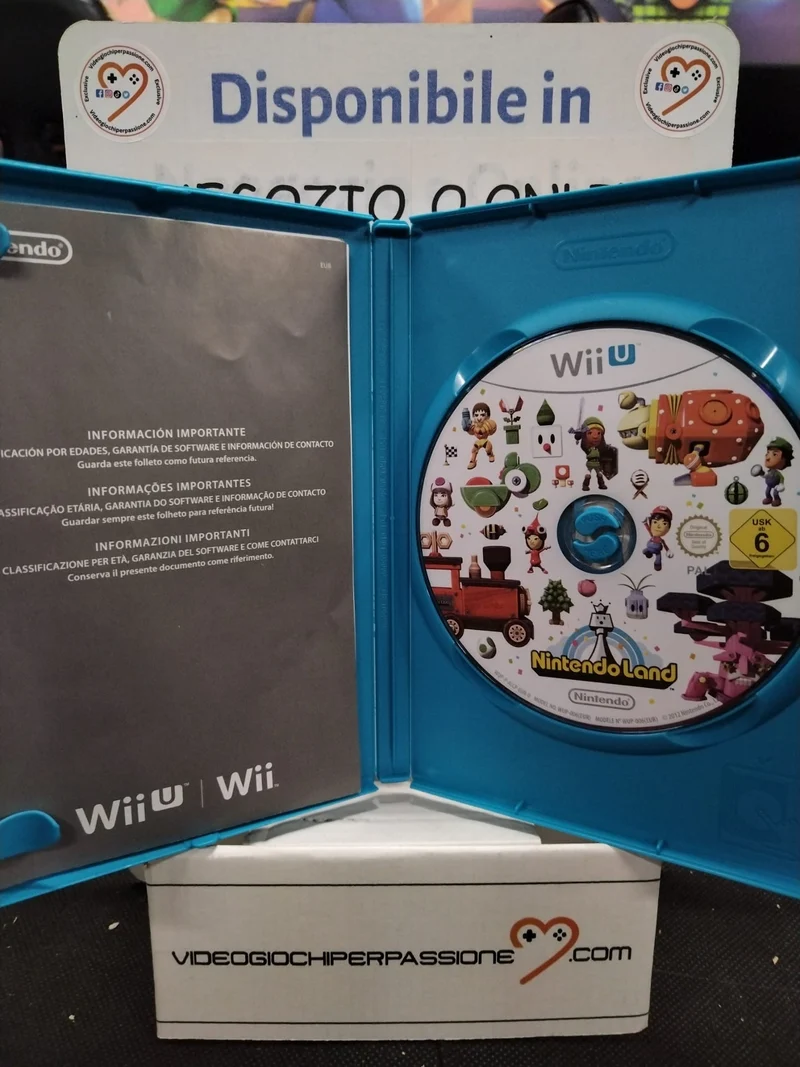 Nintendo Land WIIU (usato garantito)(ver. italiana)