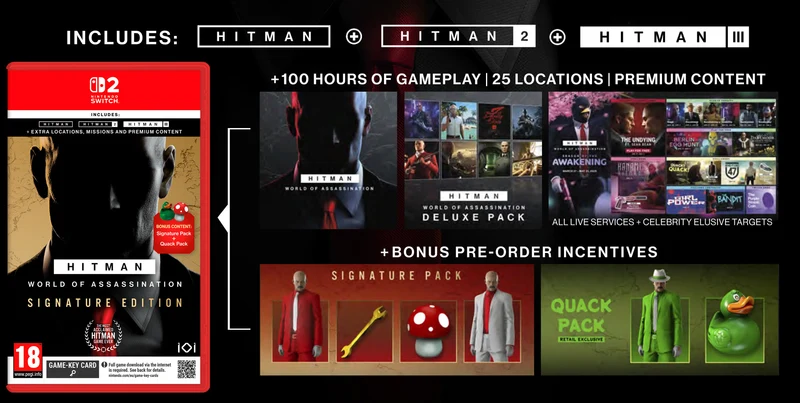Nintendo Switch 2 HITMAN: World of Assassination