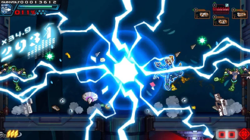 Nintendo Switch Azure Striker Gunvolt Trilogy Enhanced