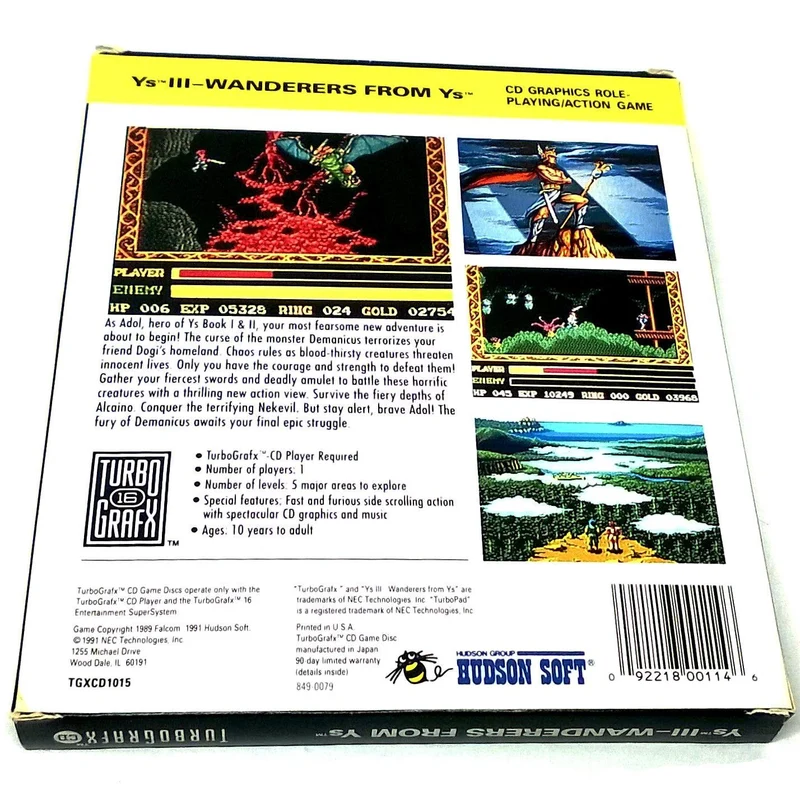 Ys III: Wanderers from Ys