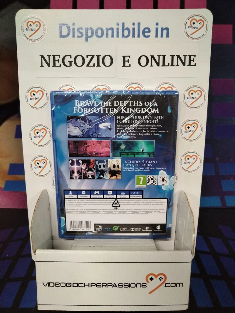 Hollow Knight Playstation 4 Edizione Europea