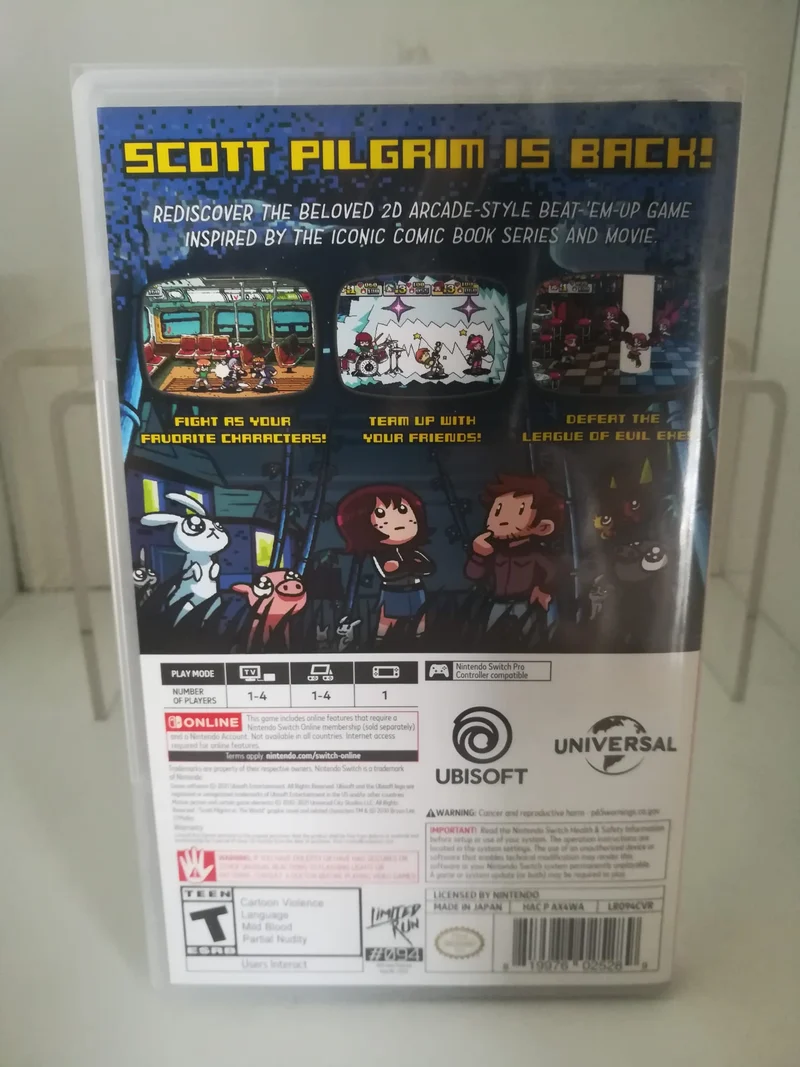 SCOTT PILGRIM vs. the world-the game-complete edition nintendo switch