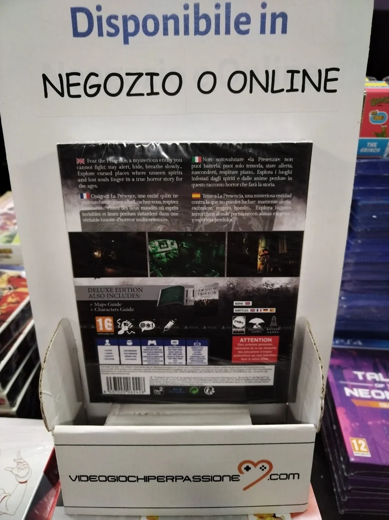 Song of Horror - Deluxe Edition Playstation 4 Edizione Europea