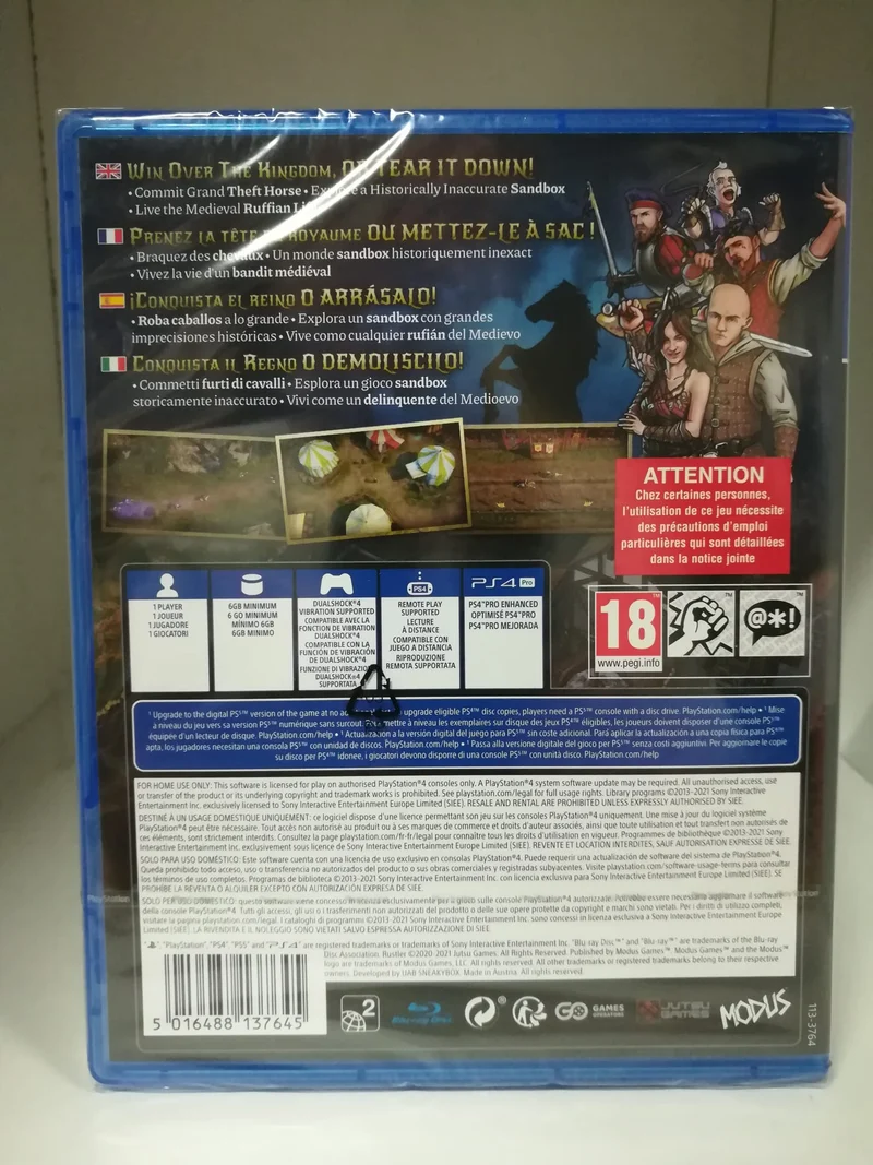 Rustler Playstation 4 Edizione Europea