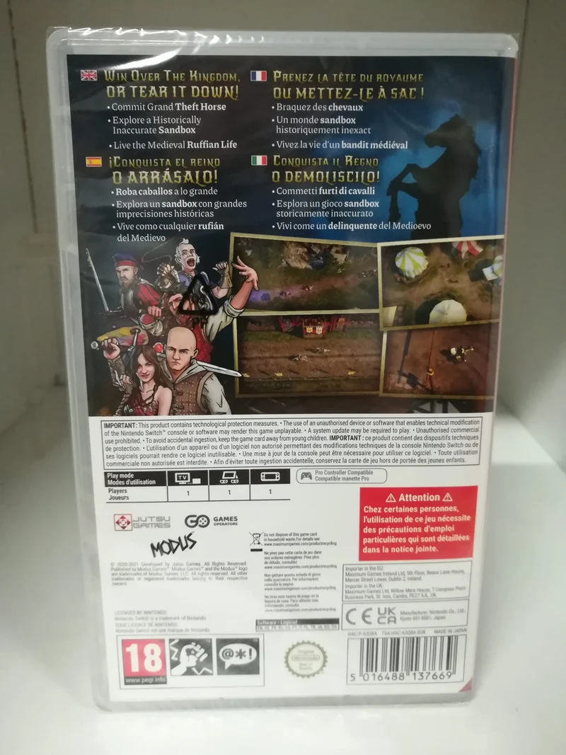 Rustler Nintendo Switch Edizione Europea