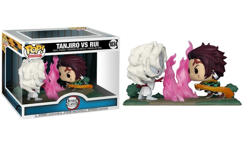 Demon Slayer POP Moment! 2-Pack Tanjiro vs. Rui 9 cm